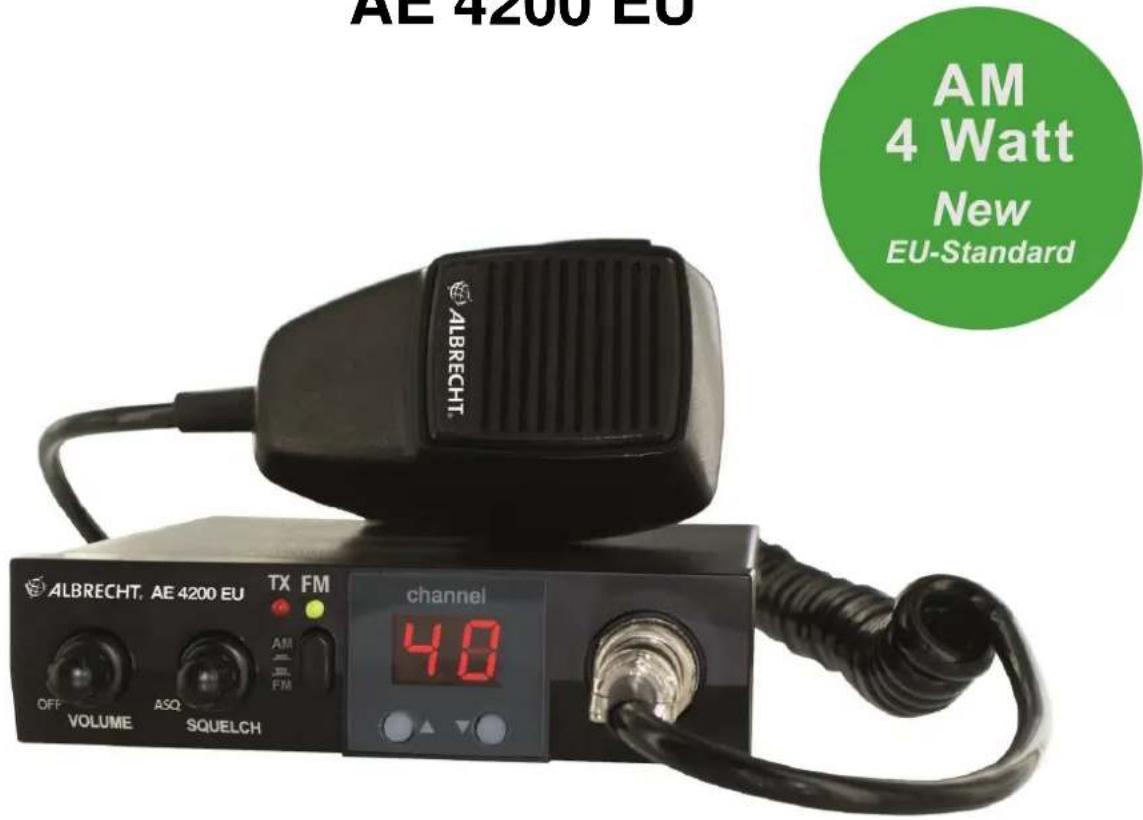 ALBRECHT AE 4200 EU - Ricetrasmittente CB AE 4200 EU - 1