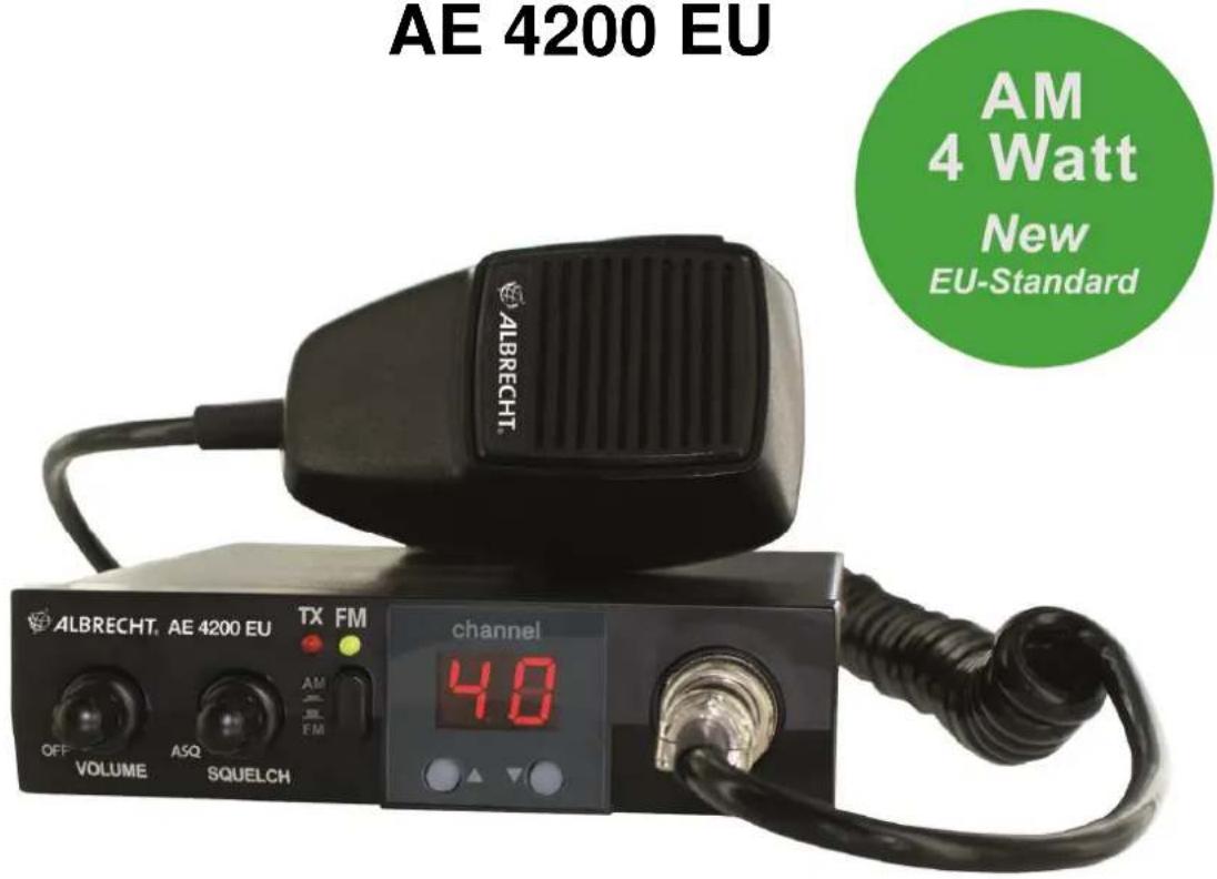 ALBRECHT AE 4200 EU - Radio CB AE 4200 EU - 1