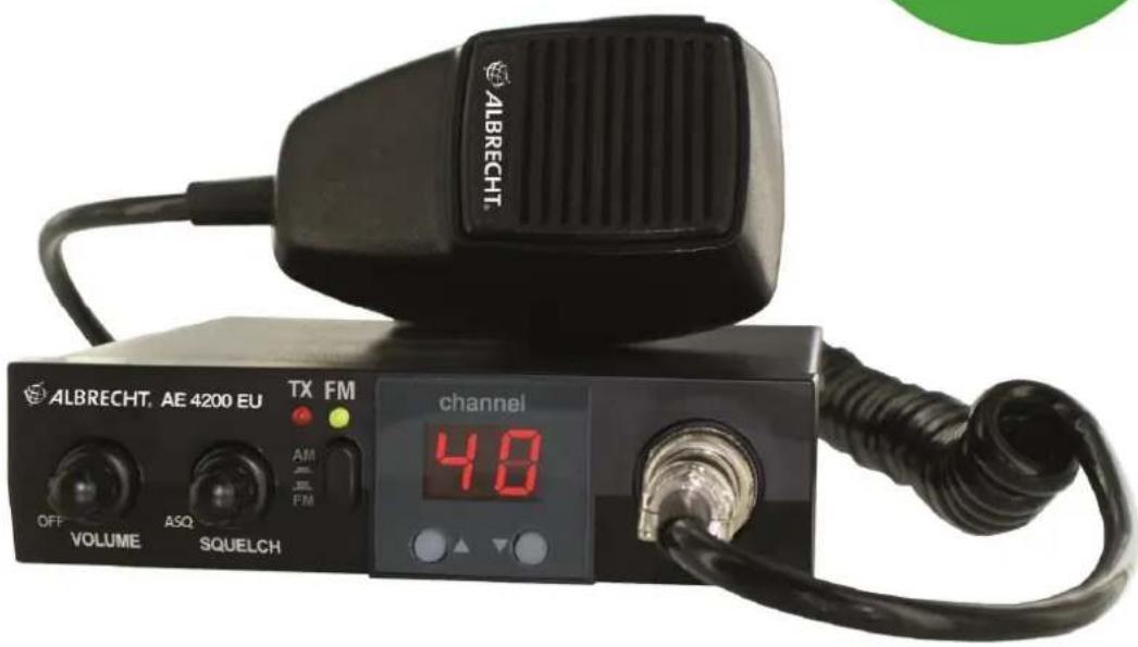 ALBRECHT AE 4200 EU - Radio CB AE 4200 EU - 1