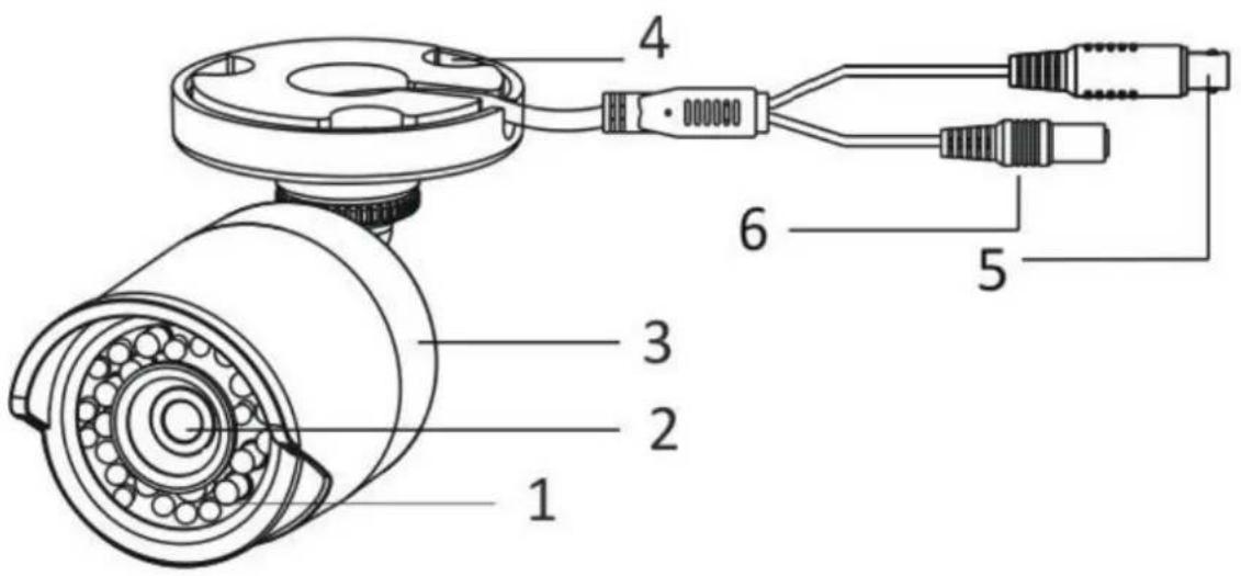 ABUS HDCC41500 - Descriptions de laamera - 1