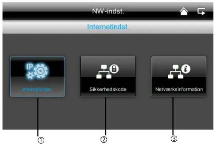ABUS TVAC16001A - Netværksindstillinger - 1