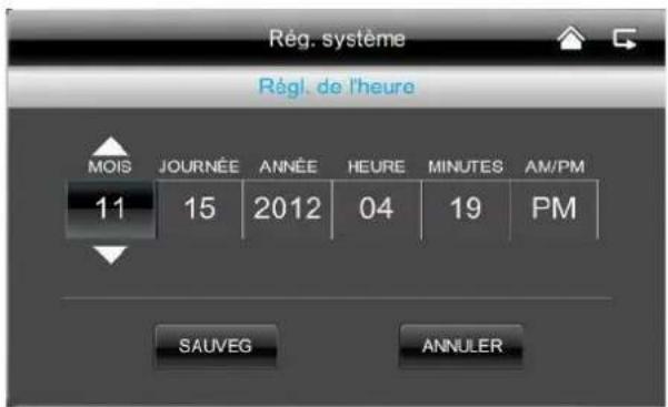 ABUS TVAC16001A - Regler l'heure // l'alarme - 3