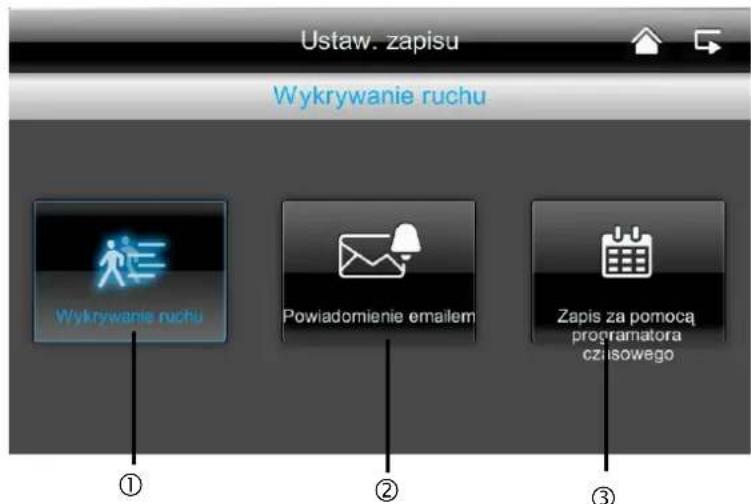 ABUS TVAC16001A - Ustawienia nagrywarki - 1