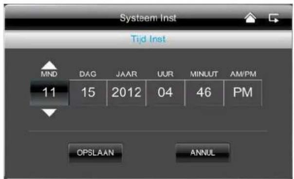 ABUS TVAC16001A - Tijd//Datum en tijd instellen - 1