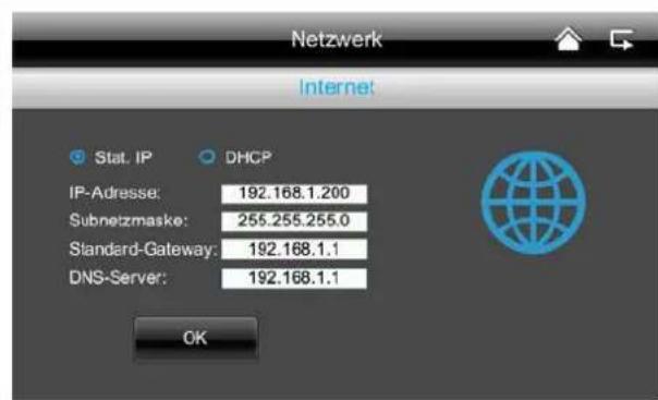 ABUS TVAC16001A - Interneteinstellungen - 1