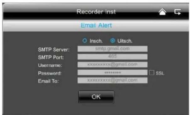 ABUS TVAC16001A - ② Alarm melding via e-mail - 1