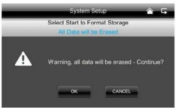 ABUS TVAC16001A - Formatting the memory card - 2