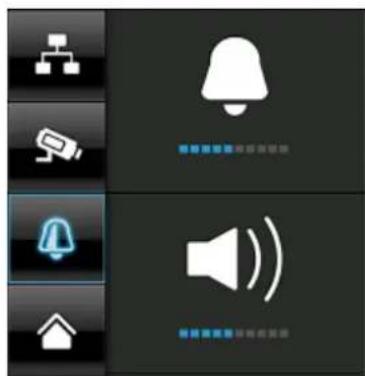 ABUS TVAC16001A - Instelling van het alarm- en spreakvolume - 1