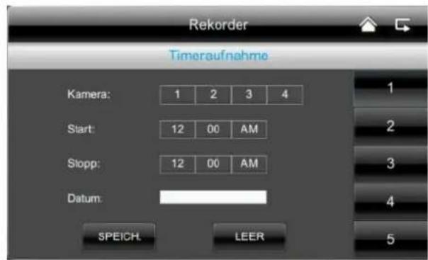 ABUS TVAC16001A - Timerinspelning - 1