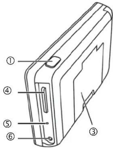 ABUS TVAC16001A - Beskrivelse af monitoren - 2