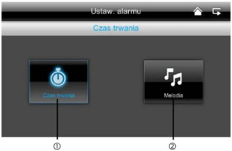 ABUS TVAC16001A - Ustawenia alarmów - 1