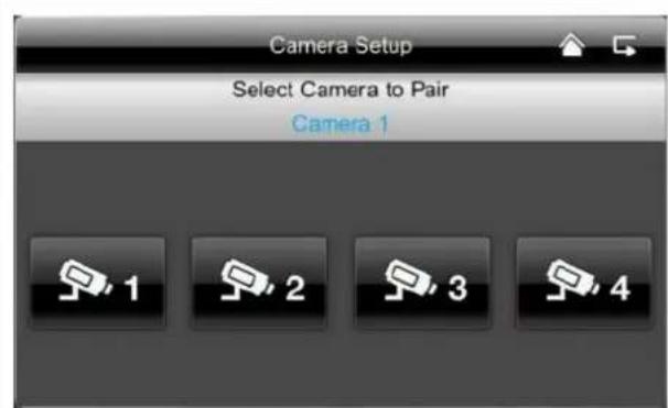 ABUS TVAC16001A - ① Selecting cameras to pair - 1