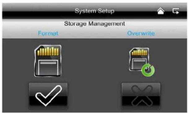 ABUS TVAC16001A - Formatting the memory card - 1