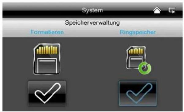 ABUS TVAC16001A - Activating the circular buffer - 1