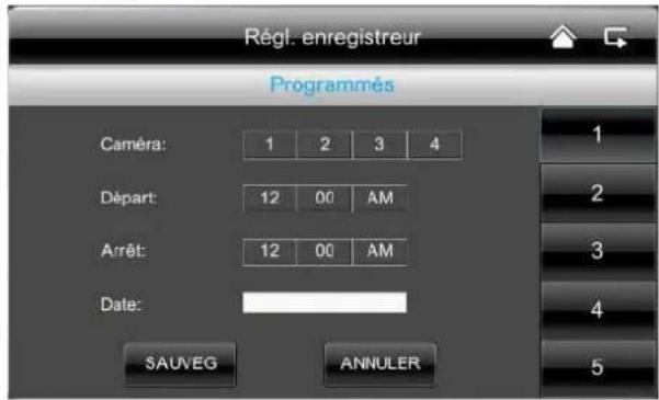 ABUS TVAC16001A - Enregistrement avec timer - 1