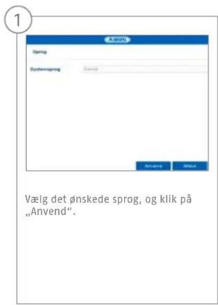 ABUS NVR10020 - SOFTWAREOPSÄTNING - 1