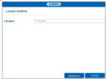 ABUS NVR10020 - CONFIGURATION DU LOGICIEL - 1