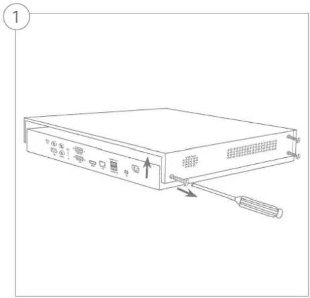 ABUS NVR10020 - INSTALLAZIONE DELL'HARDWARE - 1
