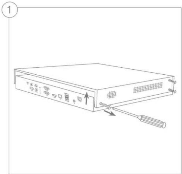 ABUS NVR10020 - HARDWARE INSTALLATION - 1