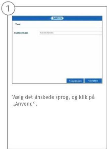 ABUS NVR10030 - SOFTWAREOPSÄTNING - 1