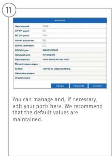 ABUS NVR10030 - SOFTWARE SET-UP - 13