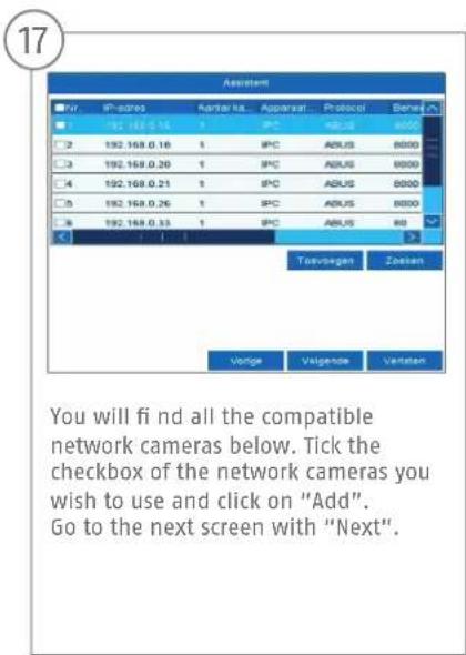 ABUS NVR10030 - SOFTWARE SET-UP - 20