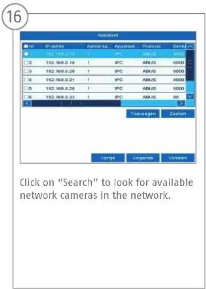 ABUS NVR10030 - SOFTWARE SET-UP - 19