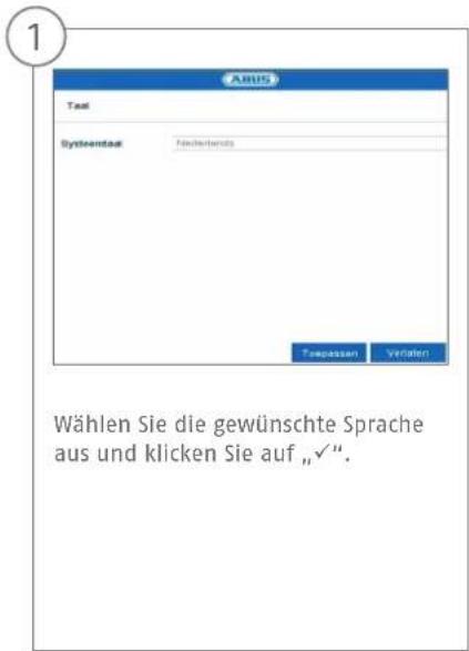 ABUS NVR10030 - SOFTWAREEINRICHTUNG - 1