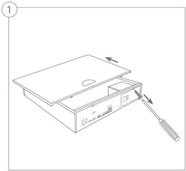 ABUS NVR10030 - INSTALLAZIONE DELL'HARDWARE - 2