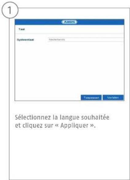 ABUS NVR10030 - CONFIGURATION DU LOGICIEL - 2