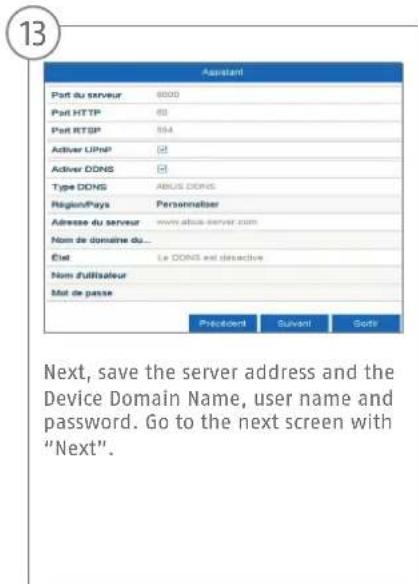 ABUS NVR10040 - SOFTWARE SET-UP - 16