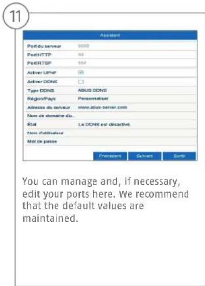 ABUS NVR10040 - SOFTWARE SET-UP - 13