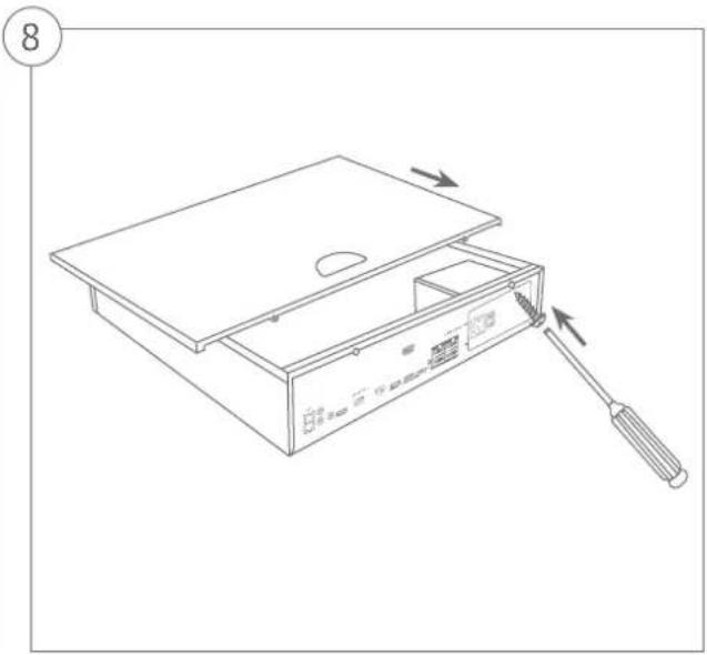 ABUS NVR10040 - HARDWARE INSTALLATION - 10