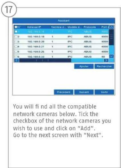 ABUS NVR10040 - SOFTWARE SET-UP - 20