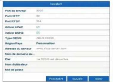 ABUS NVR10040 - ACTIVATION DU SYSTÉME - 3