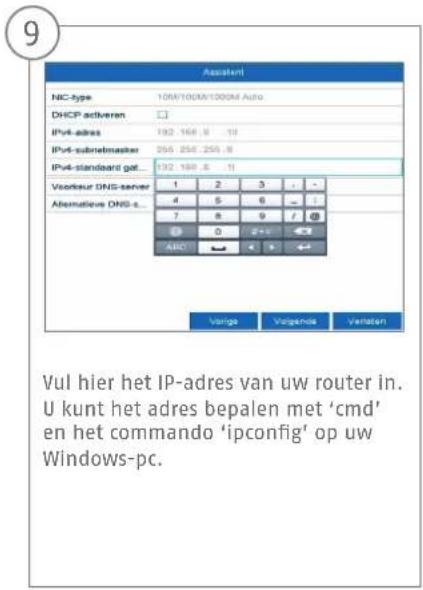 ABUS NVR10040 - SOFTWARE-INSTALLATIE - 10
