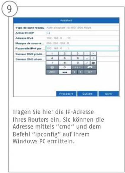 ABUS NVR10040 - SOFTWAREEINRICHUNG - 10