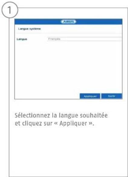 ABUS NVR10040 - CONFIGURATION DU LOGICIEL - 2