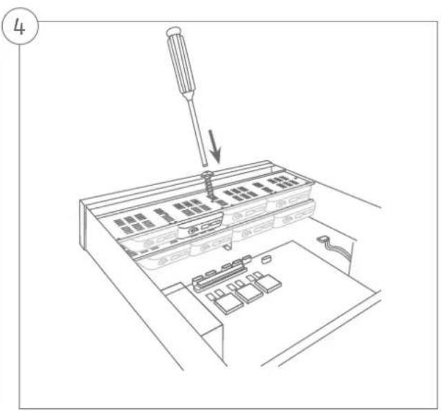 ABUS NVR10040 - INSTALLAZIONE DELL'HARDWARE - 5