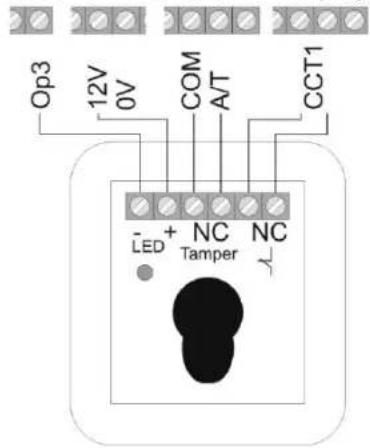 ABUS IPCB62500 - Interrupteur à clé amovible - 1