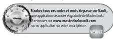 Master Lock 1500IEURD - CHANGER LA COMBINAISON - 1