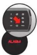 Master Lock LFW205TWC - Ställa larmet - 1