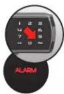 Master Lock LFW205TWC - Configuración de la alarma - 1