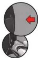 Master Lock LFW205TWC - Programming Safe Features BATTERY AUXILIARY OVERRIDE - 1