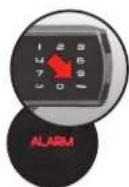 Master Lock LFW205TWC - Réglage de l'alarme - 1