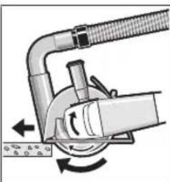 BOSCH GWS 15125 CIEP Professional - Kó darabolása - 1