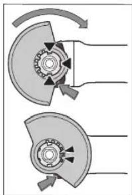 BOSCH GWS 15125 CIEP Professional - Slifavimui skirts apsauginis gaubtas - 1