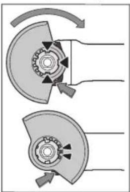 BOSCH GWS 15125 CIEP Professional - Cubierta protectora para amolar - 1