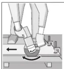 BOSCH GWS 15125 CIEP Professional - Metallin katkaisutyöt - 1