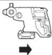 BOSCH GBH 180LI Professional - Action Figure Please observe Page - 1